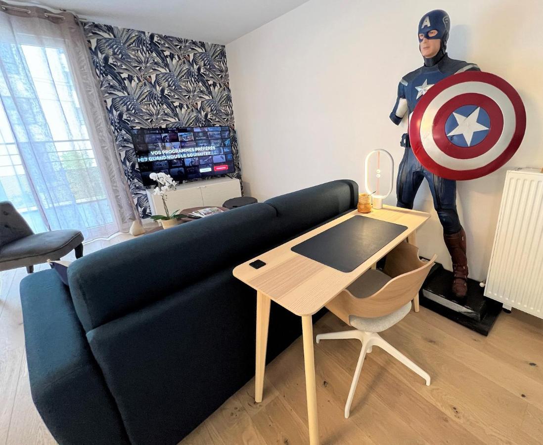 Appartement 6 Pers Val D'Europe - Disneyland Paris - Captain America Chessy  Exterior foto