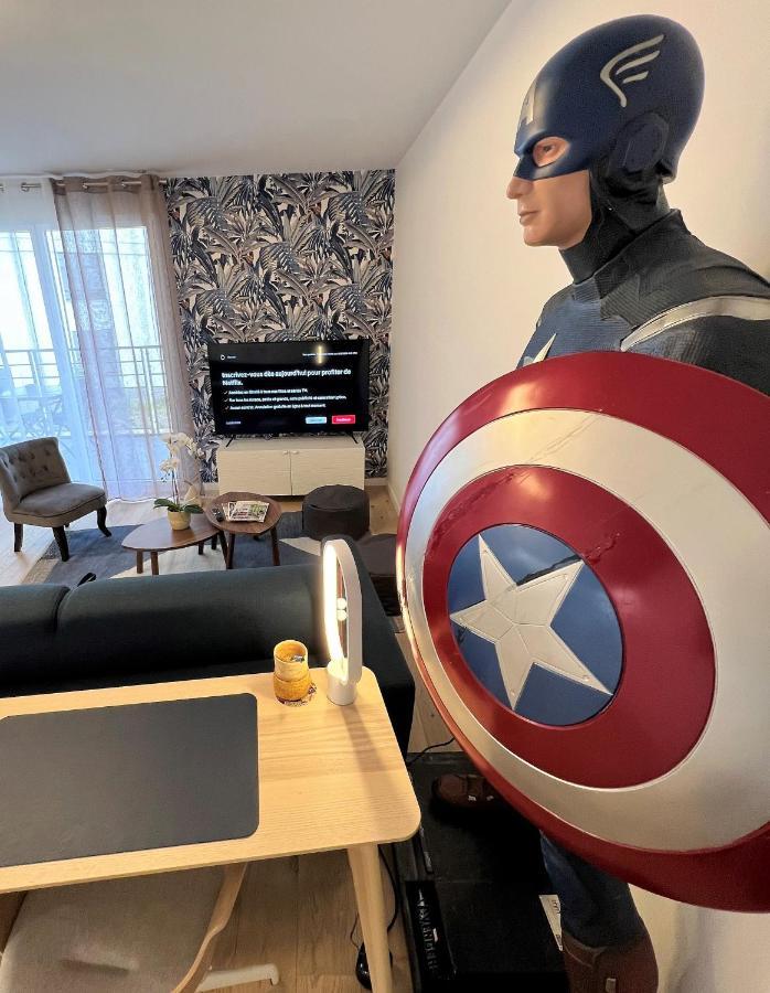 Appartement 6 Pers Val D'Europe - Disneyland Paris - Captain America Chessy  Exterior foto